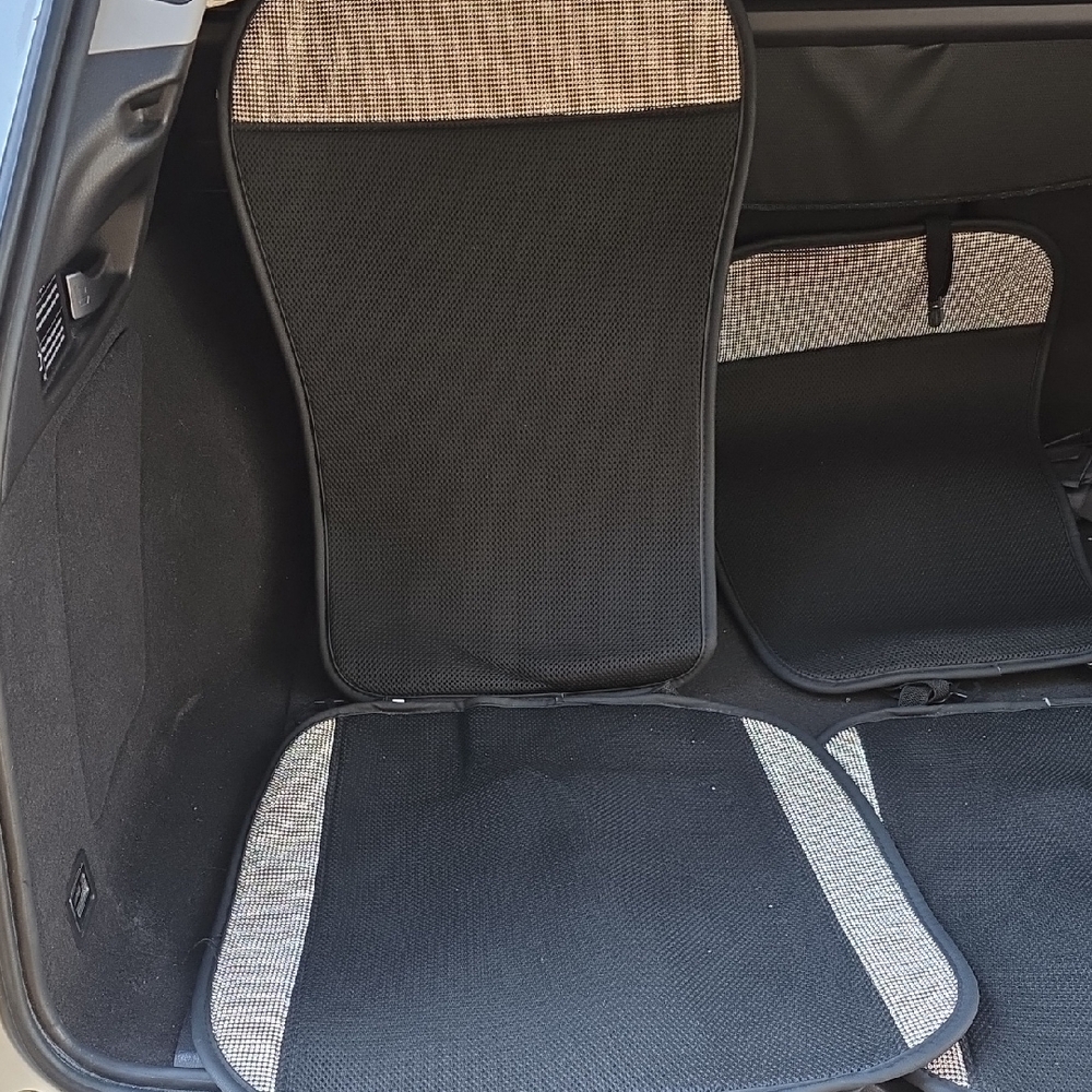 Black and Bling Car Seat Covers